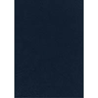 gold sovereign binding cover leathergrain 250gsm a4 dark blue pack 100