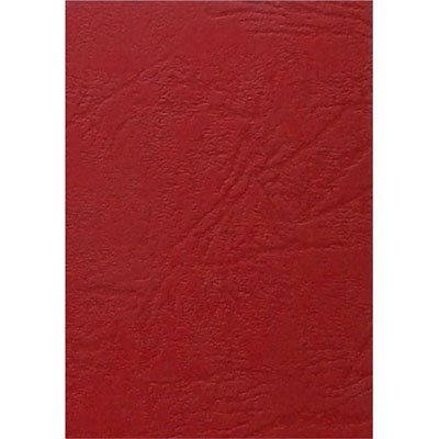 Image for GOLD SOVEREIGN BINDING COVER LEATHERGRAIN 250GSM A4 RED PACK 100 from Margaret River Office Products Depot