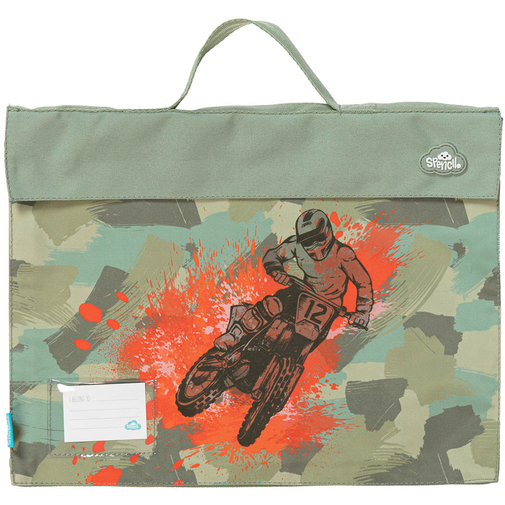 Image for SPENCIL LIBRARY BAG CAMO BIKER from MOE Office Products Depot Mackay & Whitsundays