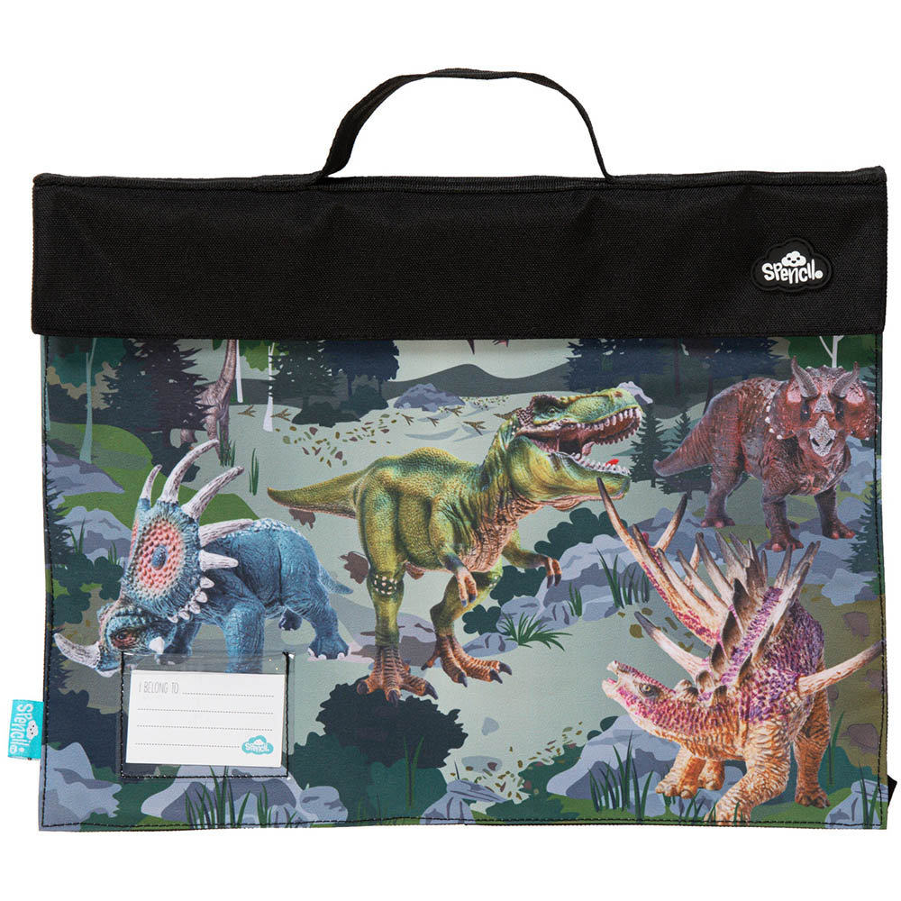 Image for SPENCIL LIBRARY BAG DINOSAUR DISCOVERY from Ross Office Supplies Office Products Depot