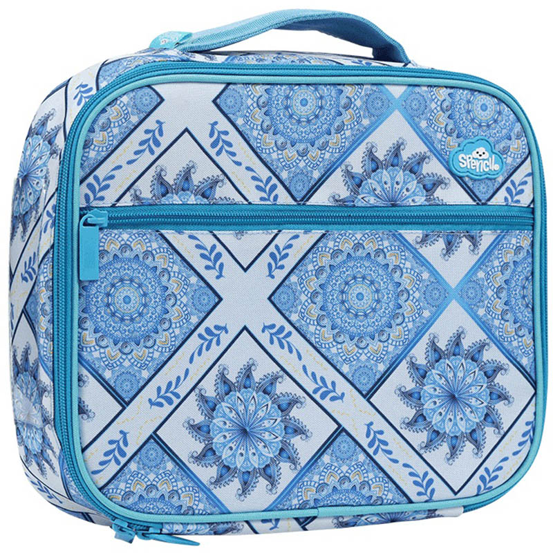 Image for SPENCIL COOLER LUNCH BAG BIG BOHO BLUE from Office Business Office Products Depot