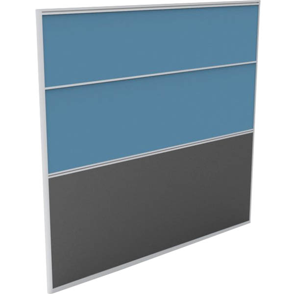 Image for RAPID SCREEN 1800 X 1650MM LIGHT BLUE from Office Products Depot