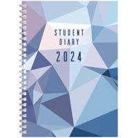 collins colplan student sc37sp.lgt diary week to view spiral bound a5