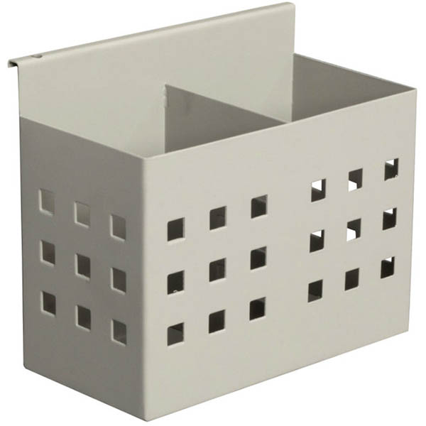 Image for RAPID SCREEN PENCIL HOLDER DOUBLE PRECIOUS SILVER from Ross Office Supplies Office Products Depot