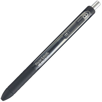 Image for PAPERMATE INKJOY RETRACTABLE GEL PEN MEDIUM 0.7MM BLACK BOX 12 from Ross Office Supplies Office Products Depot