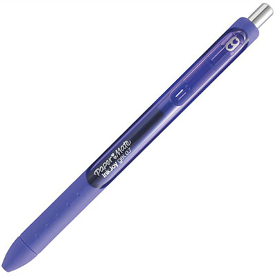 Image for PAPERMATE INKJOY RETRACTABLE GEL PEN MEDIUM 0.7MM PURPLE BOX 12 from Ross Office Supplies Office Products Depot