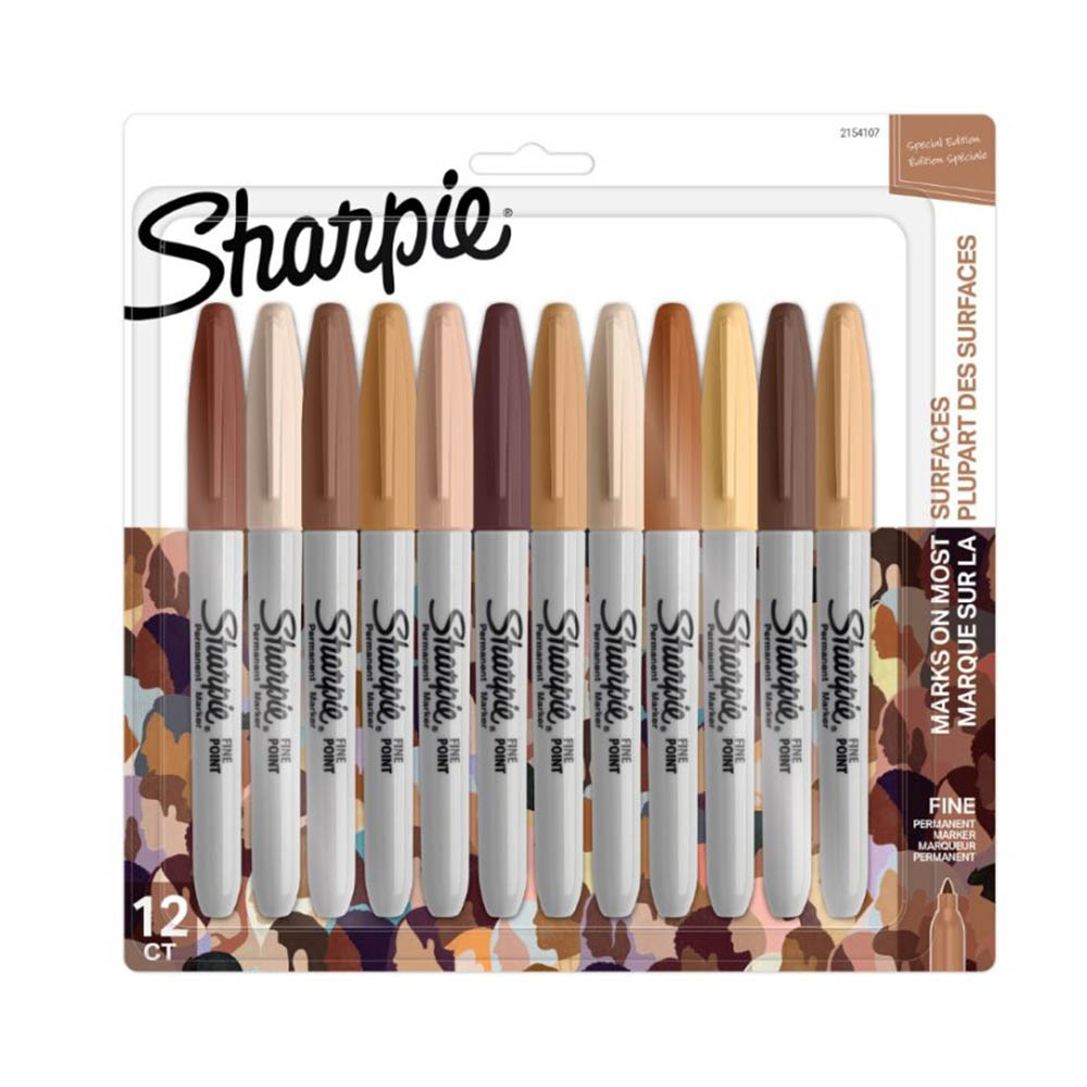 Image for SHARPIE PERMANENT MARKER FINE POINT ASSORTED PACK 12 from MOE Office Products Depot Mackay & Whitsundays