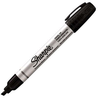 Image for SHARPIE PRO METAL PERMANENT MARKER CHISEL 4.0MM BLACK from MOE Office Products Depot Mackay & Whitsundays