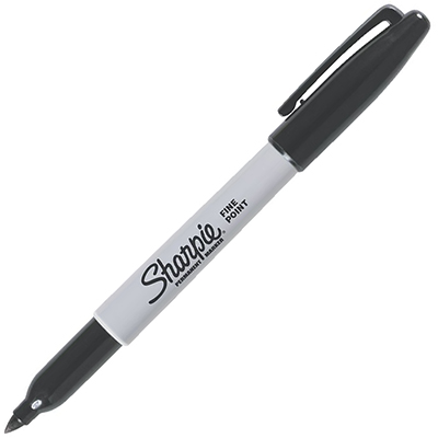 Image for SHARPIE PERMANENT MARKER BULLET FINE 1.0MM BLACK from Office Products Depot
