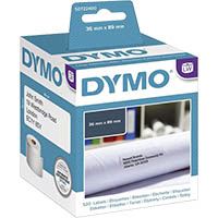 dymo 99012 lw address labels 89 x 36mm white roll 260 box 2