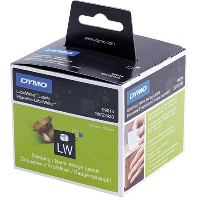 Image for DYMO 99014 LW SHIPPING LABELS 54 X 101MM WHITE ROLL 220 from Margaret River Office Products Depot