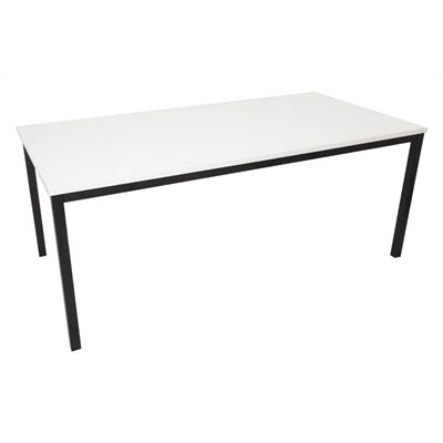Image for RAPIDLINE STEEL FRAME TABLE 1500 X 750MM NATURAL WHITE from MOE Office Products Depot Mackay & Whitsundays