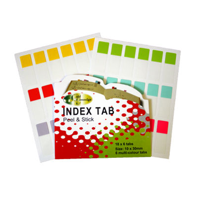 Image for GOLD SOVEREIGN INDEX TABS 10 X 30MM TAB 108 from MOE Office Products Depot Mackay & Whitsundays