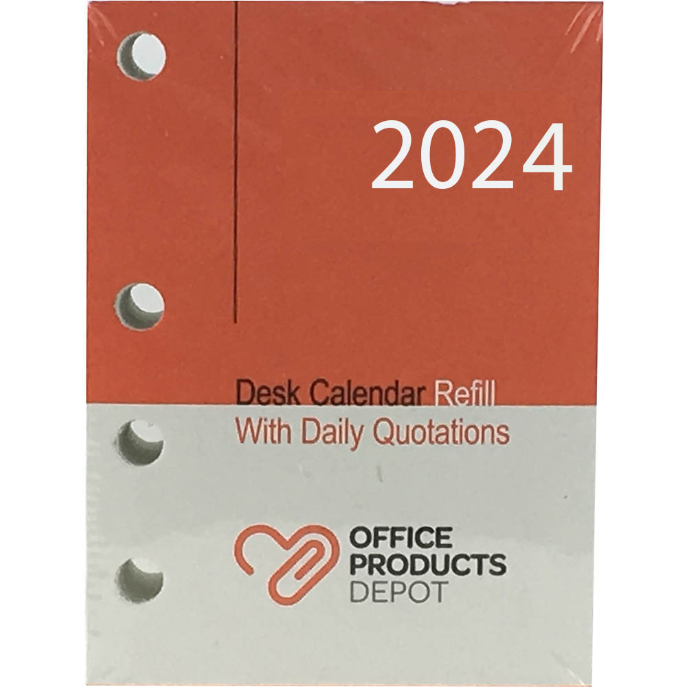 Image for OPD SHCROPD OFFICEWARE DESK CALENDAR REFILL SIDE PUNCH from Total Supplies Pty Ltd