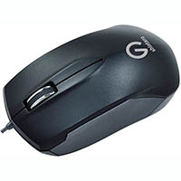 shintaro 3 button optical mouse black