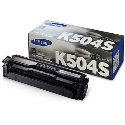 Image for SAMSUNG CLT-K504S TONER CARTRIDGE BLACK from MOE Office Products Depot Mackay & Whitsundays
