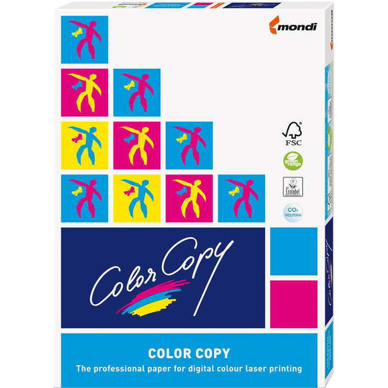 Image for MONDI COLOR COPY A4 COPY PAPER GLOSSY COATED 200GSM WHITE PACK 250 SHEETS from Office Products Depot Gold Coast