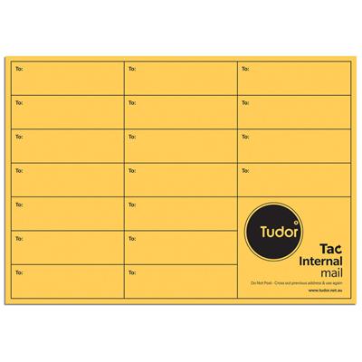Image for TUDOR C4 ENVELOPES INTEROFFICE POCKET TAC SEAL 100GSM 324 X 229MM GOLD BOX 250 from Total Supplies Pty Ltd