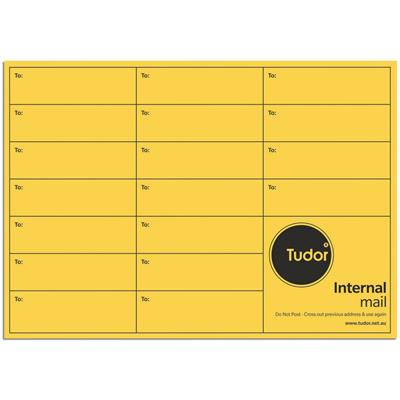 Image for TUDOR C4 ENVELOPES INTEROFFICE POCKET UNGUMMED 100GSM 324 X 229MM GOLD BOX 250 from Office Products Depot Gold Coast