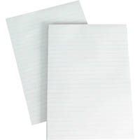 olympic writing pad 8mm ruled 50gsm 200 page a5 white
