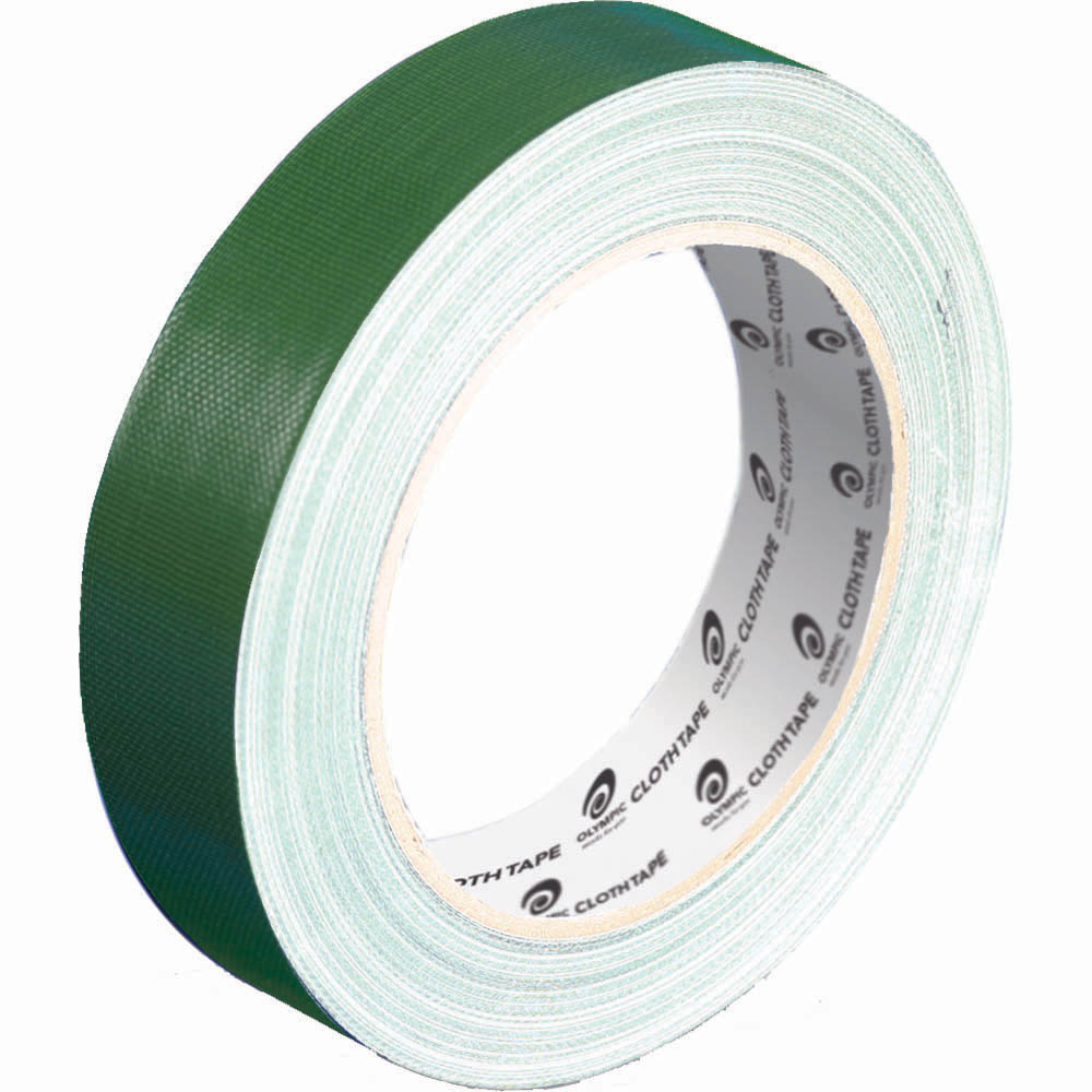 Image for OLYMPIC CLOTH TAPE 25MM X 25M GREEN from MOE Office Products Depot Mackay & Whitsundays