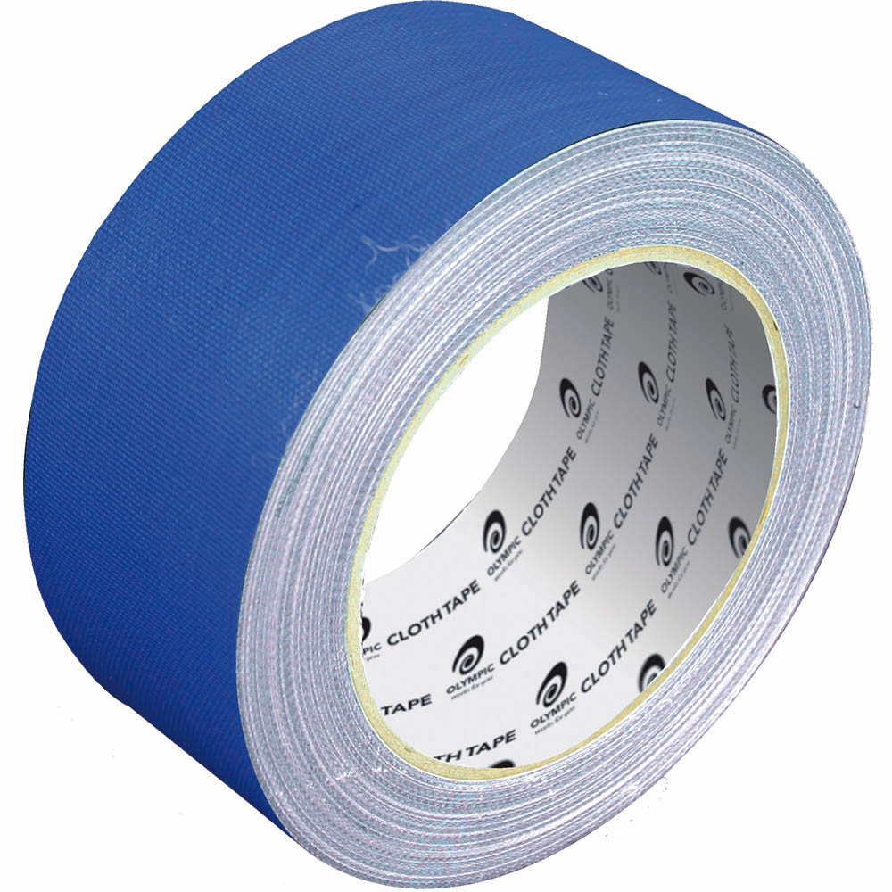 Image for OLYMPIC CLOTH TAPE 50MM X 25M NAVY BLUE from Ross Office Supplies Office Products Depot