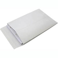 tudor c4 envelopes pocket expandable plainface strip seal 100gsm 340 x 229mm white box 100