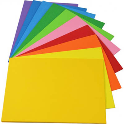 Image for RAINBOW SPECTRUM BOARD 220GSM A3 ASSORTED PACK 100 from MOE Office Products Depot Mackay & Whitsundays