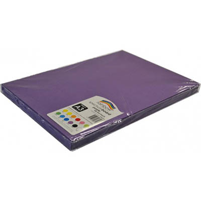 Image for RAINBOW SPECTRUM BOARD 220GSM A3 PURPLE PACK 100 from MOE Office Products Depot Mackay & Whitsundays