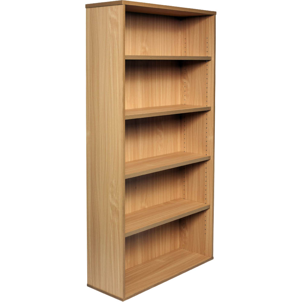 Image for RAPID SPAN BOOKCASE 4 SHELF 900 X 315 X 1800MM BEECH from O'Donnells Office Products Depot