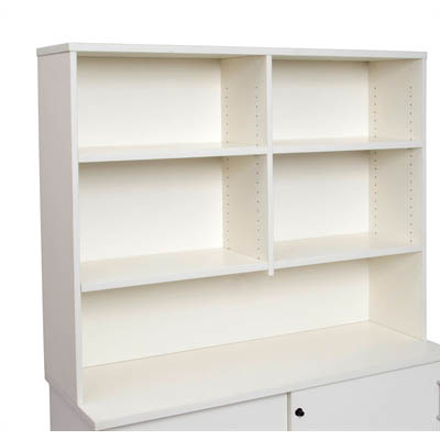 Image for RAPID VIBE HUTCH 1200 X 315 X 1070MM WHITE from Barkers Rubber Stamps & Office Products Depot