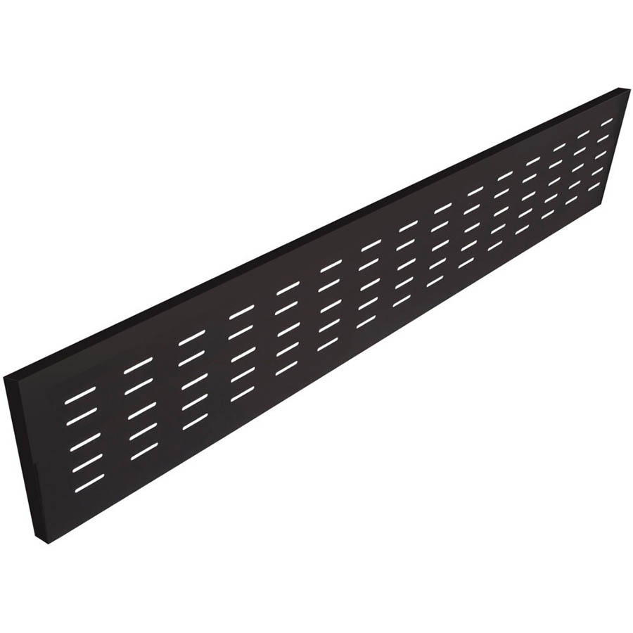 Image for RAPID SPAN METAL MODESTY PANEL 1200MM DESK 957 X 300MM BLACK from Total Supplies Pty Ltd