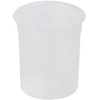 educational colours safety paint pot base only white