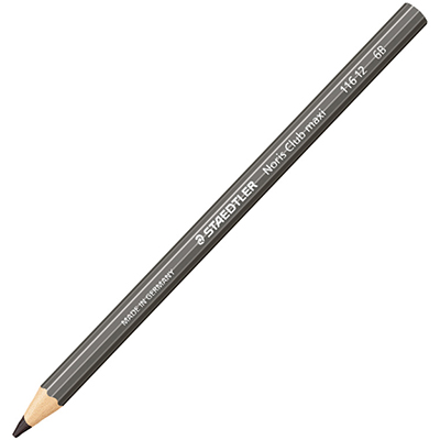 Image for STAEDTLER 116 NORIS CLUB MAXI LEARNER GRAPHITE PENCILS 6B BOX 12 from Total Supplies Pty Ltd
