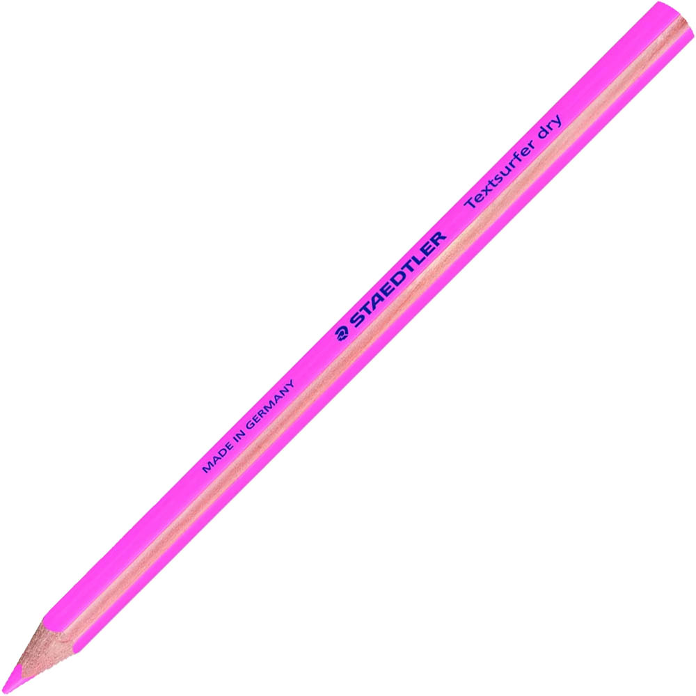 Image for STAEDTLER 128 TEXTSURFER TRIANGULAR HIGHLIGHTER PENCILS PINK BOX 12 from Total Supplies Pty Ltd