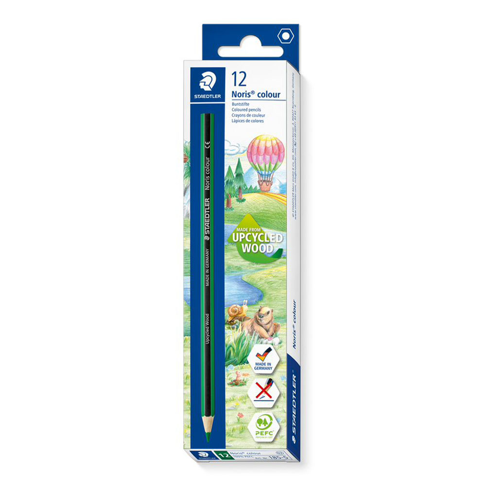 Image for STAEDTLER 185 NORIS COLOUR CHECKING PENCIL GREEN BOX 12 from Ross Office Supplies Office Products Depot