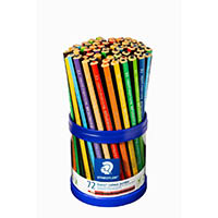 staedtler noris coloured pencils jumbo natural pack 72