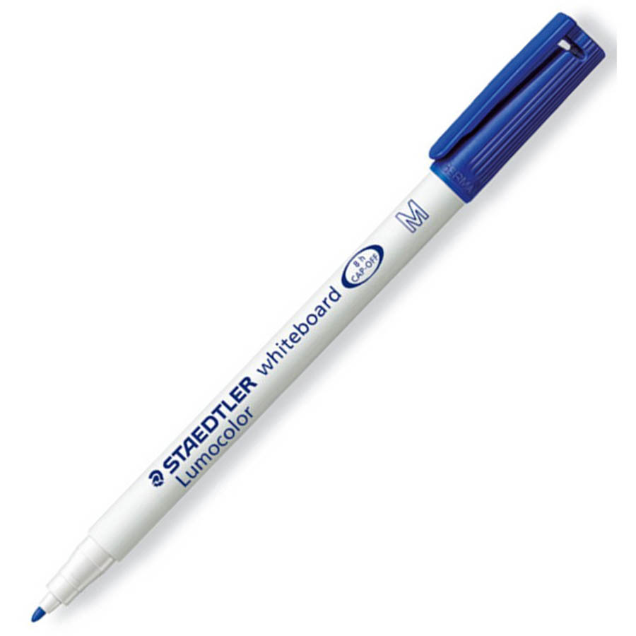 Image for STAEDTLER 301 LUMOCOLOR WHITEBOARD PEN BLUE BOX 10 from Office Products Depot