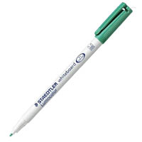 staedtler 301 lumocolor whiteboard pen green box 10
