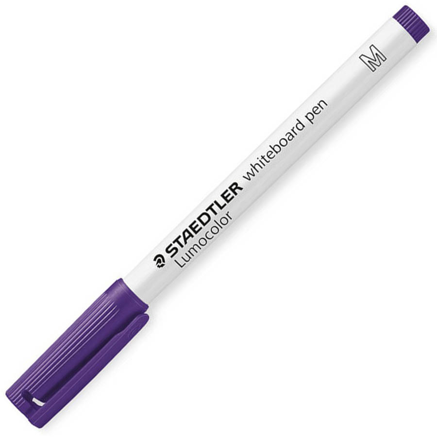 Image for STAEDTLER 301 LUMOCOLOR WHITEBOARD PEN VIOLET BOX 10 from Office Products Depot
