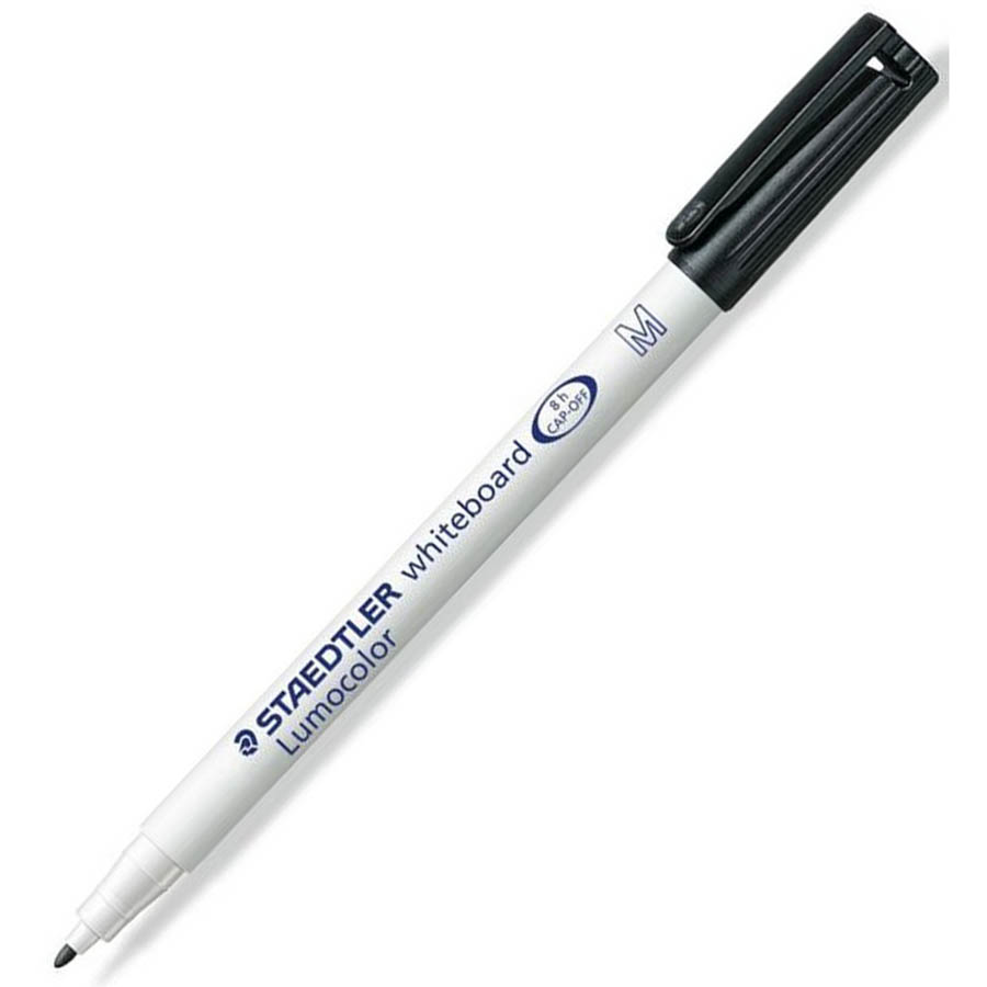 Image for STAEDTLER 301 LUMOCOLOR WHITEBOARD PEN BLACK BOX 10 from Office Products Depot