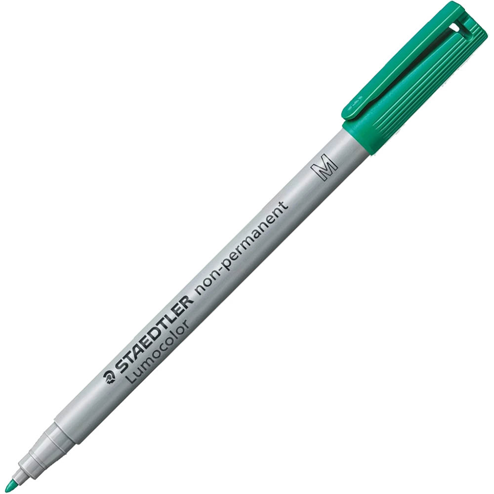 Image for STAEDTLER 315 LUMOCOLOR NON-PERMANENT MARKER BULLET MEDIUM 1.0MM GREEN from MOE Office Products Depot Mackay & Whitsundays