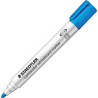 staedtler 351 lumocolor whiteboard marker bullet light blue