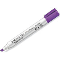 staedtler 351 lumocolor whiteboard marker chisel violet
