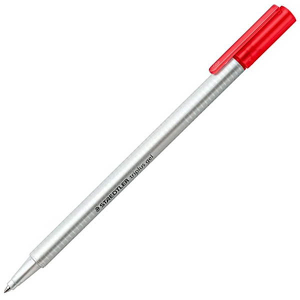 Image for STAEDTLER 462 TRIPLUS GEL PEN 0.7MM RED BOX 10 from Total Supplies Pty Ltd