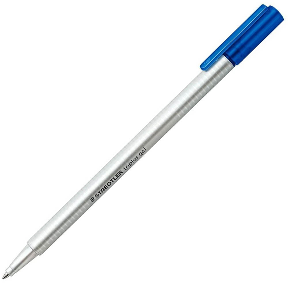 Image for STAEDTLER 462 TRIPLUS GEL PEN 0.7MM BLUE BOX 10 from Office Products Depot