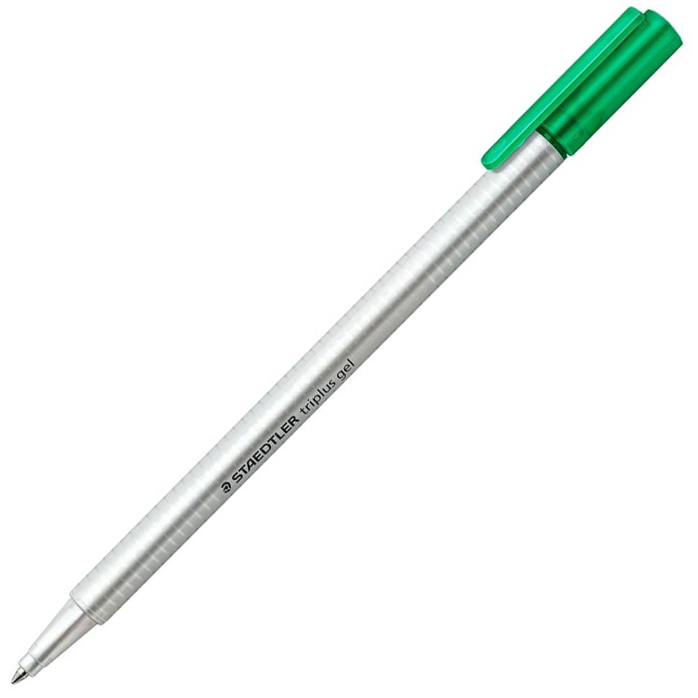 Image for STAEDTLER 462 TRIPLUS GEL PEN 0.7MM GREEN BOX 10 from Total Supplies Pty Ltd