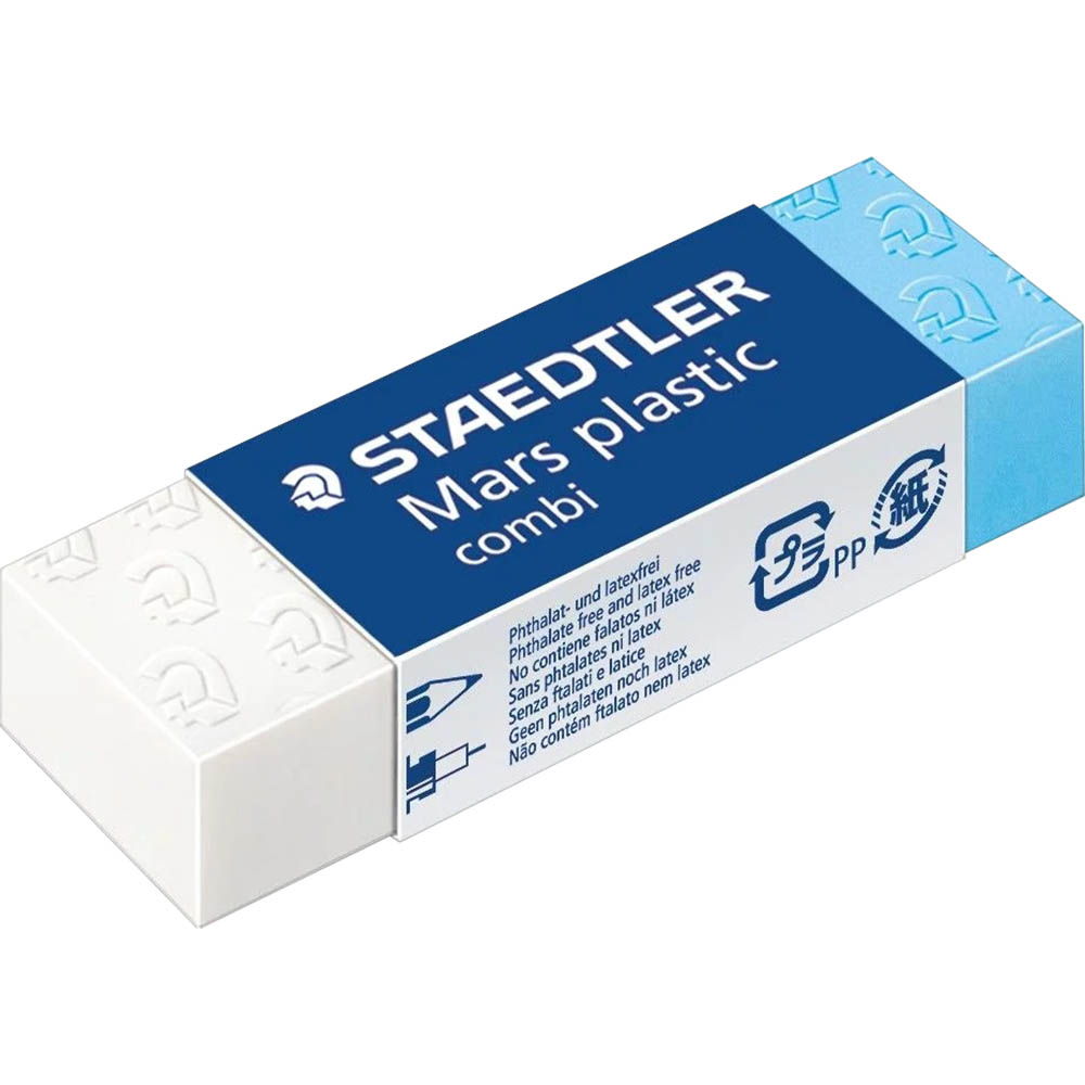 Image for STAEDTLER 526 MARS PLASTIC COMBI PENCIL ERASER from Office Products Depot