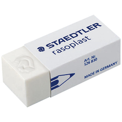 Image for STAEDTLER 526 RASOPLAST PENCIL ERASER MEDIUM from Ross Office Supplies Office Products Depot