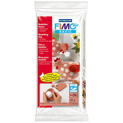 Image for STAEDTLER 810 FIMOAIR BASIC MODELLING CLAY 500GM TERRACOTTA from MOE Office Products Depot Mackay & Whitsundays